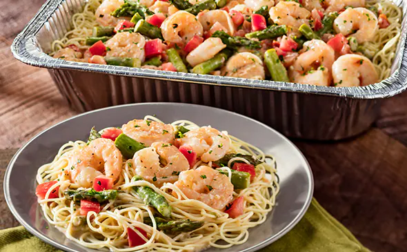Shrimp Scampi (Serves 4 – 6)

