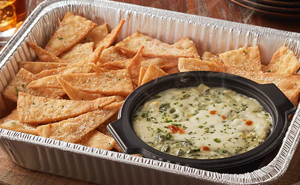Spinach-Artichoke Dip (Serves 4 – 6)

